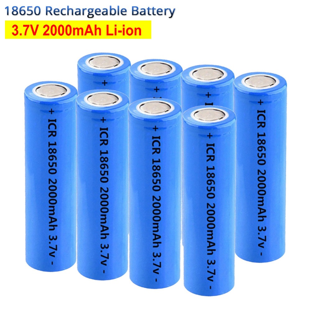18650 充电电池 2000mAh 锂离子电芯 CSIP