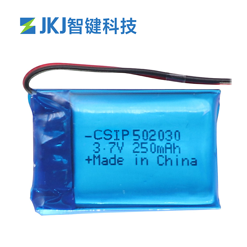 3.7V 250mAh Lipo 可充电锂聚合物 OEM 制造商 502030 CSIP 锂电池